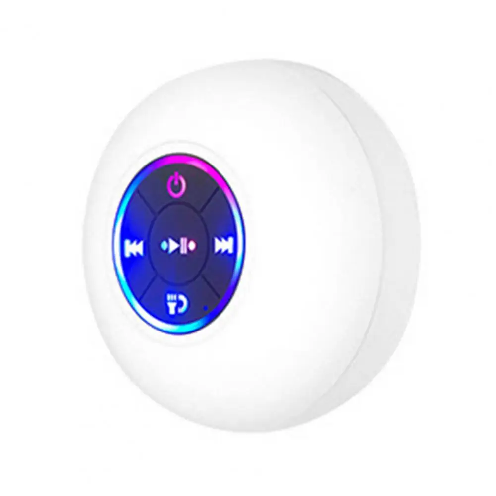 Wireless Speaker IPX4 Waterproof with Suction Cup Hands-free Calling Great Bluetooth-compatible Small Music Player Sound Box images - 6
