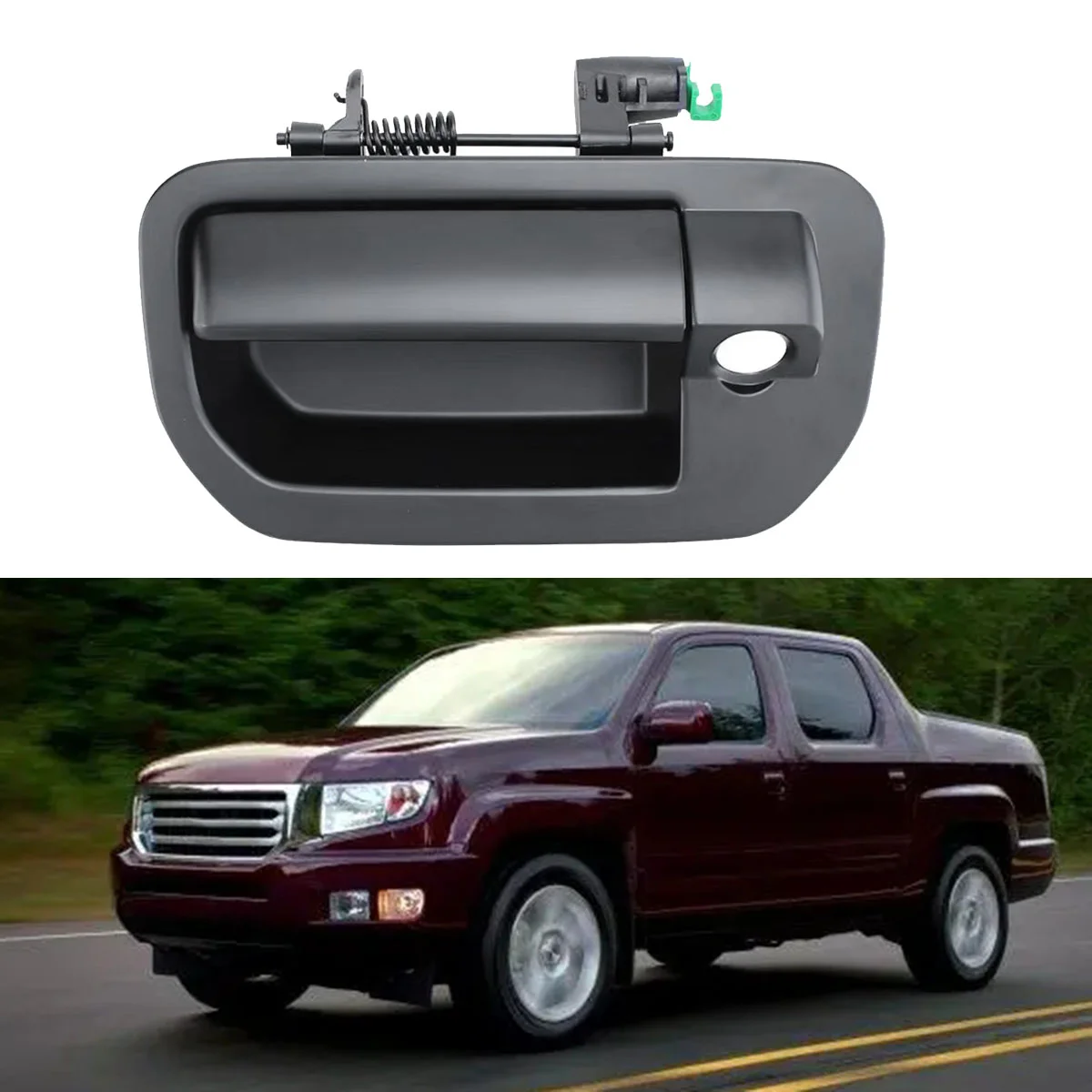 Задняя дверь автомобиля с отверстием для камеры 74810-SJC-A21ZK Honda Ridgeline 2010-2014