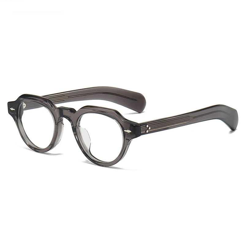 Винтажные круглые ацетатные оптические очки для мужчин и женщин