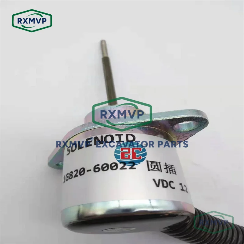 1g 820-60022 стопорный электромагнитный клапан черный штекер 12 В подходит для