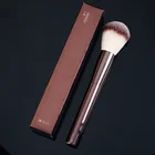 Кисти для макияжа в форме песочных часов, круглая Рассыпчатая кисть для пудры, большая кисть для пудры, кисть для румян, синтетическая зеркальная кисть для пудры