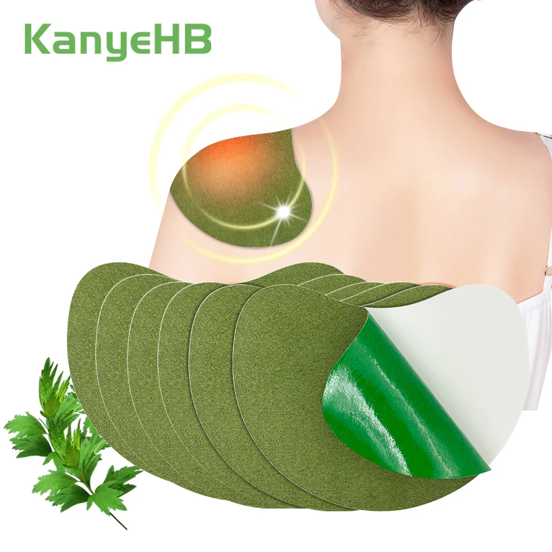 

6pcs=1bag Wormwood Cervical Pain Relief Sticker Medical Plaster Chinese Medicine Rheumatic Arthritis Shoulder Massage Patch A804
