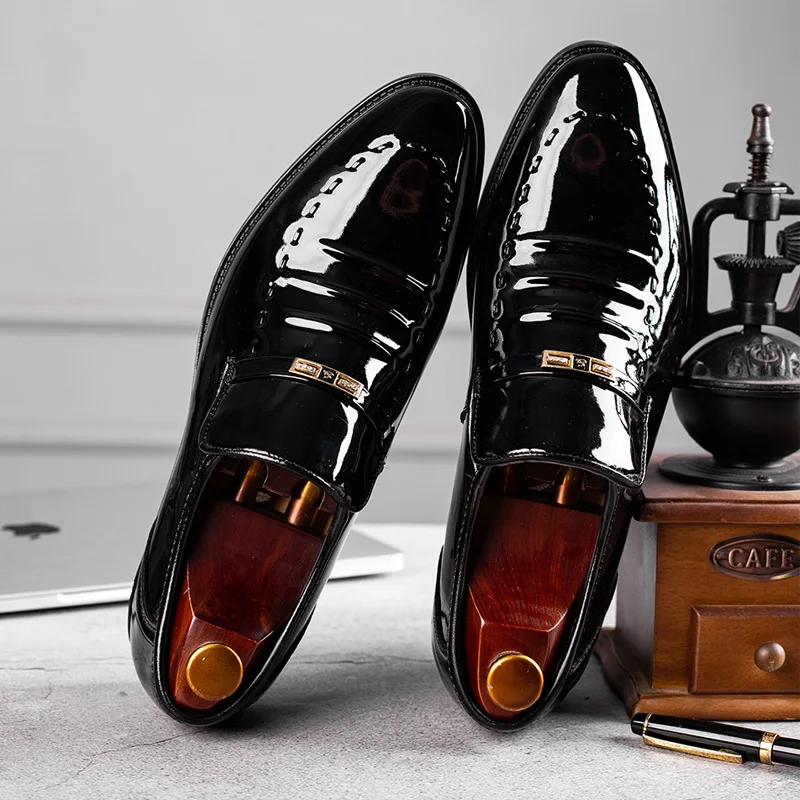 

Loafers Men Dress Shoes 38-48 Large Size Fashion Breathable Casual Business Male Mens Shoe 2023