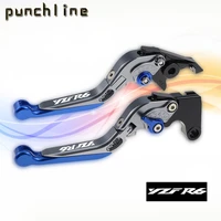 fit for yzf r6 2017 2022 clutch levers for yzfr6 yzf r6 2018 2019 2020 2021 parking handle set folding extendable brake levers