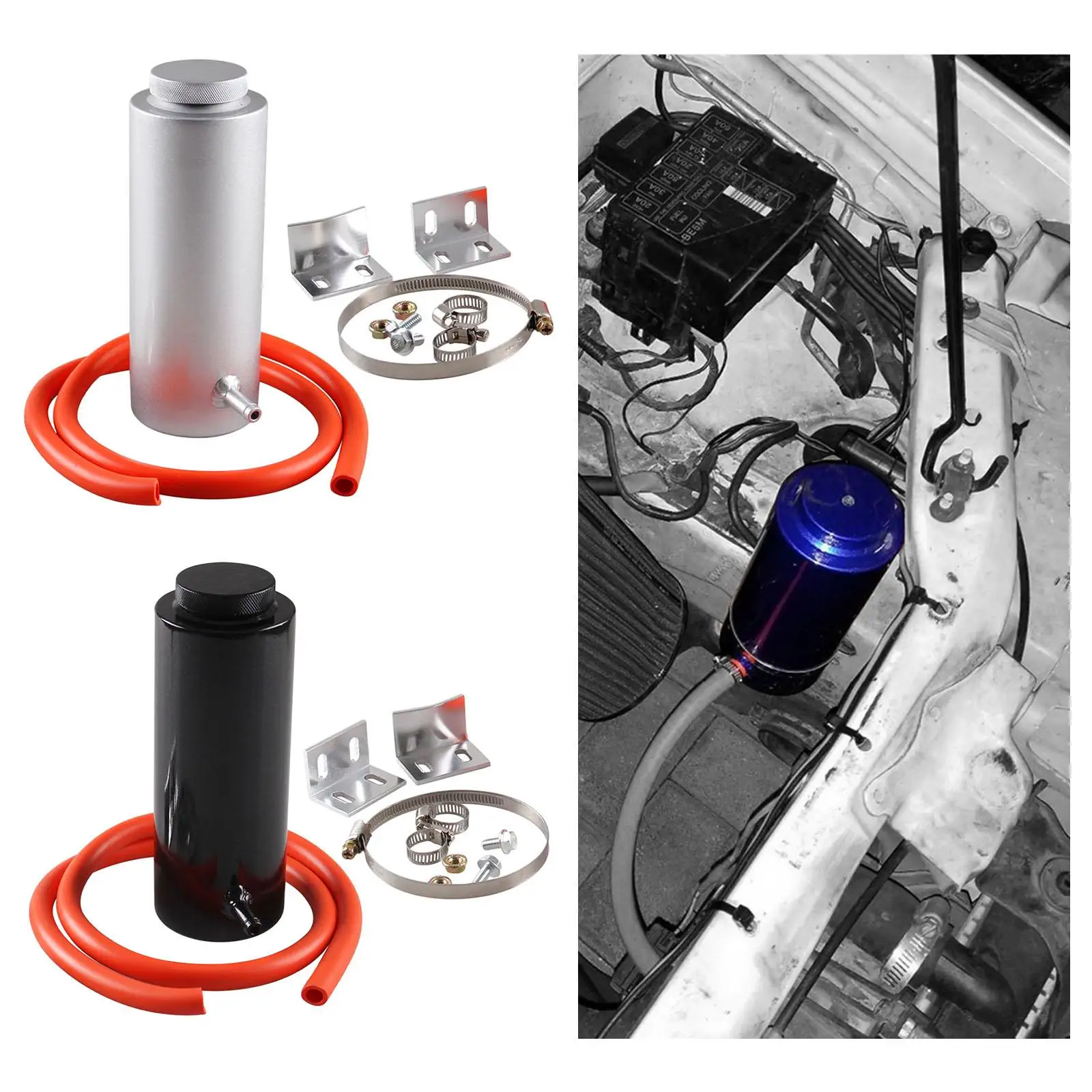 800 мл автомобильный радиатор охлаждающей жидкости перелив масла резервуар со