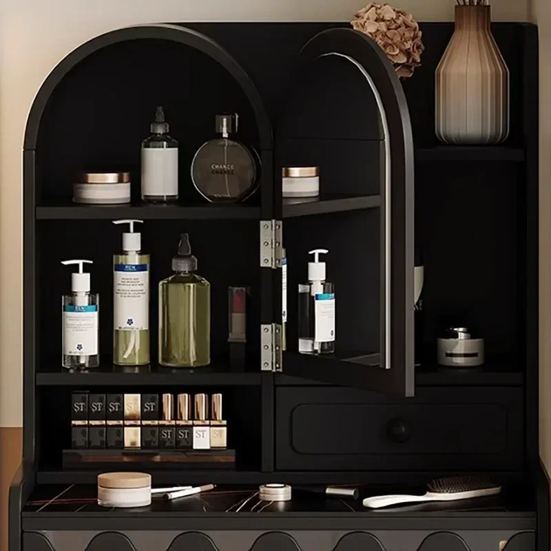 Столик в скандинавском стиле для туалетного столика черный Европейский