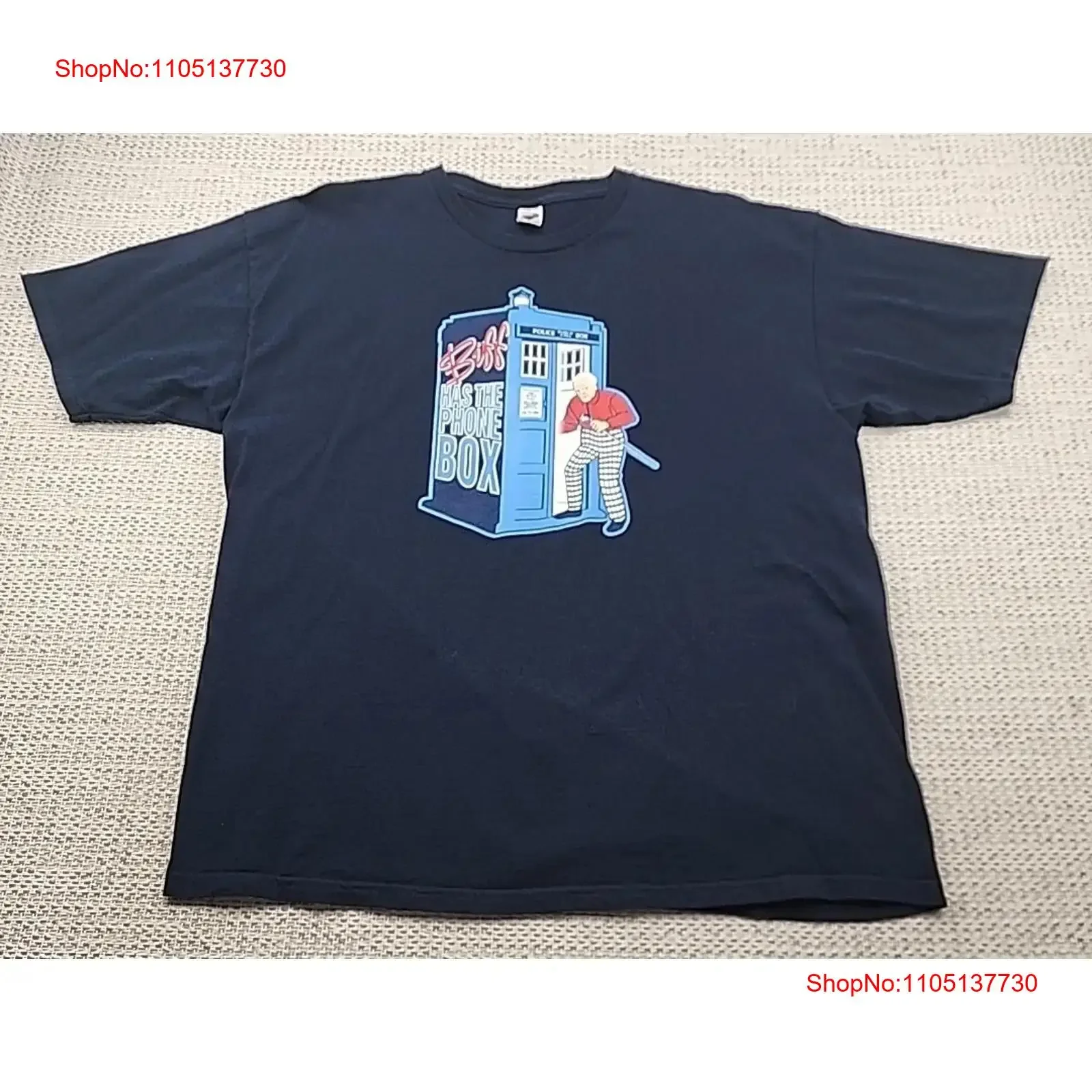 Фото Футболка Fury Mens XL Back To The Future Biff Mash Up винтажная стильная с рисунком слегка универсальная унисекс удобная №1