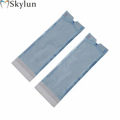 Сумки с застежкой-молнией для стоматологической стерилизации 9*26 см