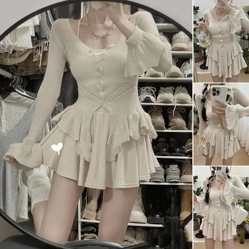 Корейский модный нежный стиль Пряная девушка чистый Desire Стиль Топ для женщин