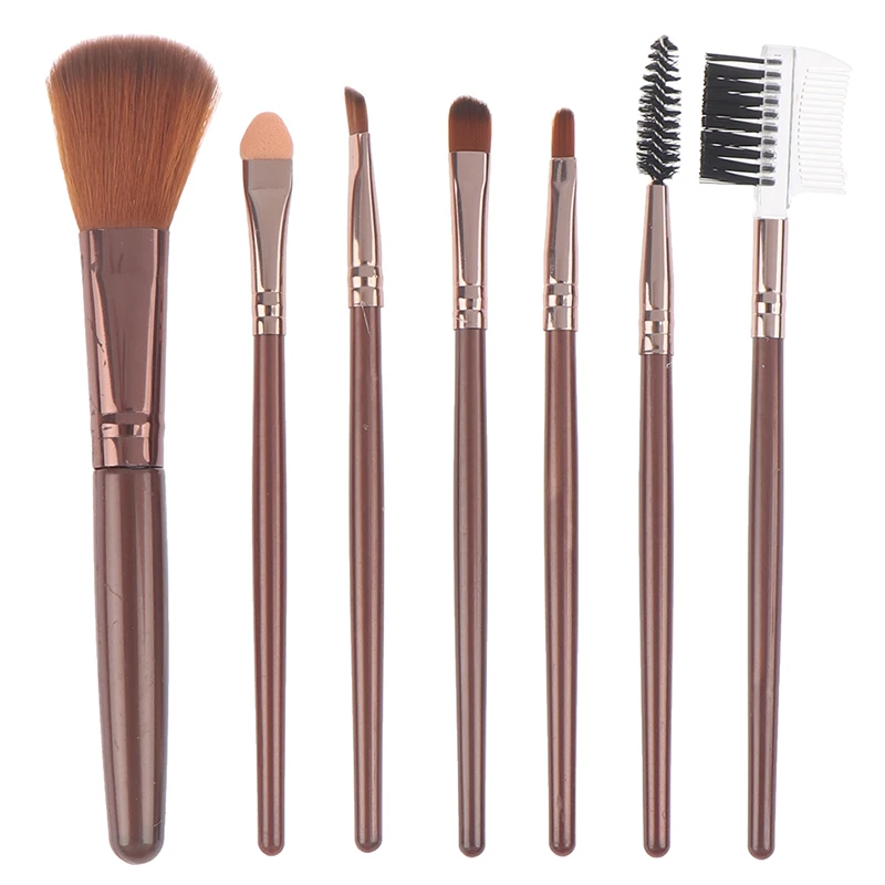 

7Pcs Pro Makeup Brush Sets Eyeshadow Cosmetic Tools Eye Face Beauty Brushes