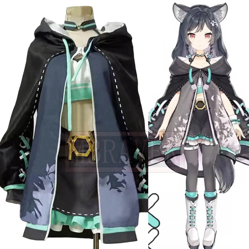 VTuber Hololive Linglan костюм для косплея лилии Рождественская вечеринка Хэллоуин Униформа на заказ любой размер VTuber Hololive Linglan костюм для косплея лилии Рождественская вечеринка Хэллоуин Униформа на заказ любой размер