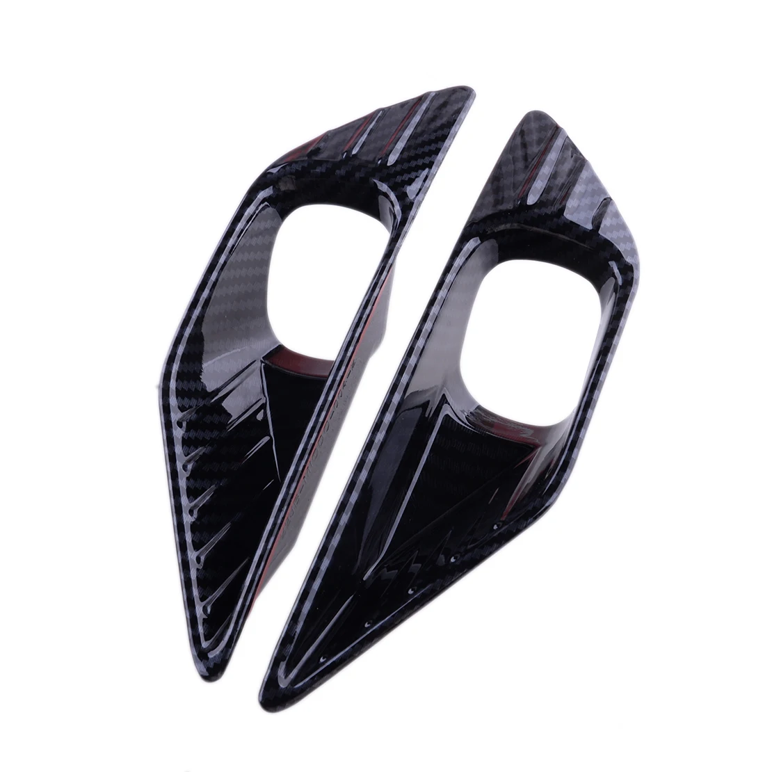 1 пара накладок из углеродного волокна левый и правый ABS передние противотуманные