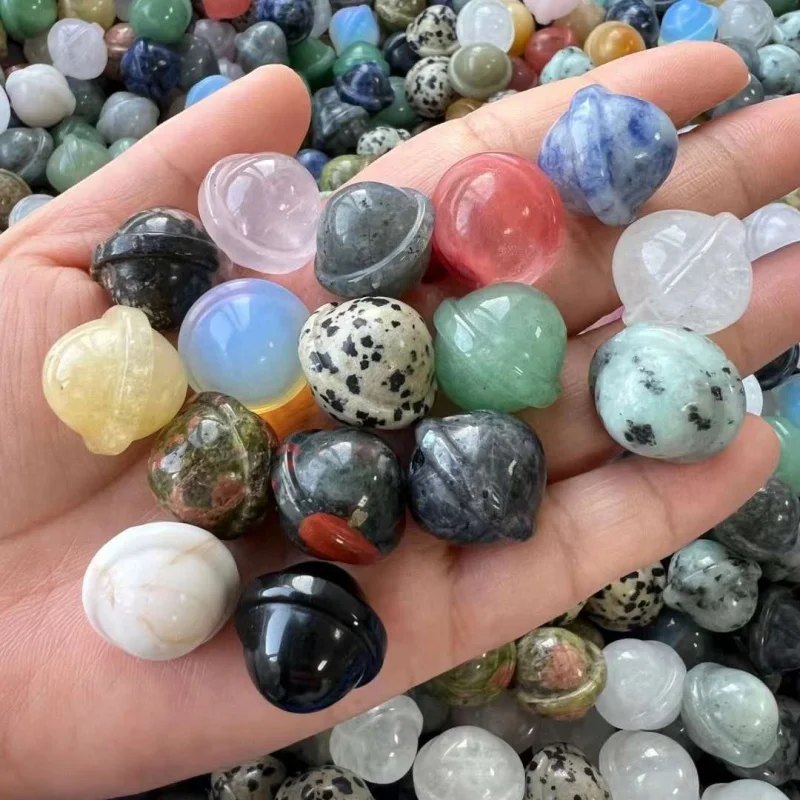 

Eight Planets Crystal Sphere Solar System 2cm Round Ball Bead Gemstone Ore Specimen Collection Jewelry Accessory Home Decor Gift