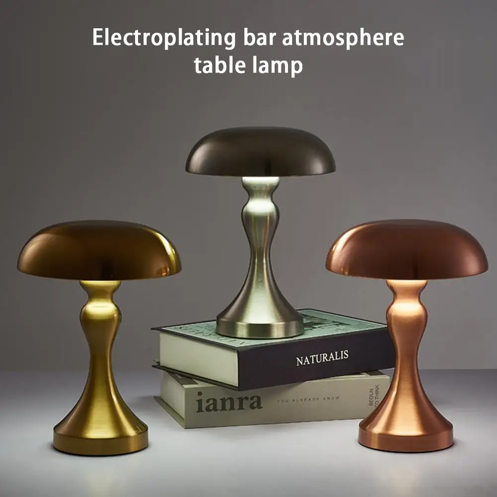 

Retro Led Table Lamp Touch Rechargeable Usb Night Light For Dining Room Living Room Bedroom Decoration