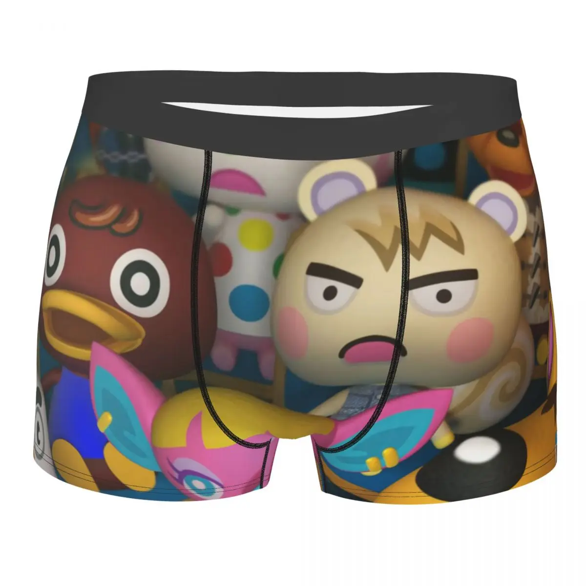 

Animal Crossing Tom Nook Social Simulation Game Look Underpants Homme Panties Man Underwear Print Shorts Boxer Briefs