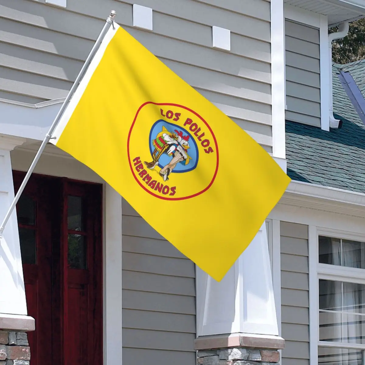 Флаг во все тяжкие Los Pollos Hermanos наружный баннер украшение из полиэстера для цыплят