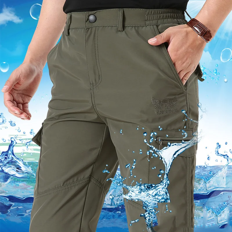 

Tactical Waterproof Softshell Cargo Pants Men Spring Autumn Casual Stretch Work Joggers Trekking Mountain Military Army Trousers