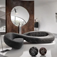 fabric sofa living room arc luxury italian style che jenner tuzi creative personality high end designer