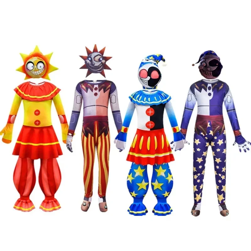 Фото Премиум-костюм для косплея по игре Five Nights at Freddy's (FNAF), нарядные костюмы Сандропа и Мундропа, аниме-костюм на Хэллоуин F №2