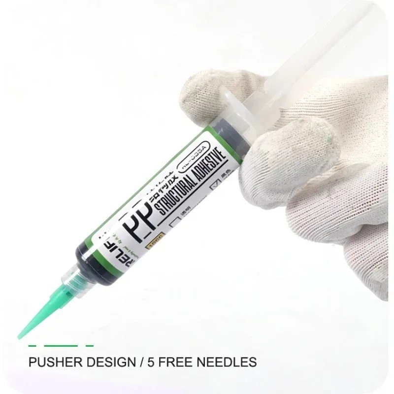 10cc клей для ремонта мобильных телефонов прозрачный/черный полипропиленовый Iphone