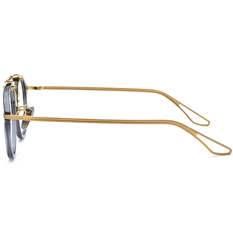 Очки в титановой оправе для мужчин и женщин роскошные стильные оптические