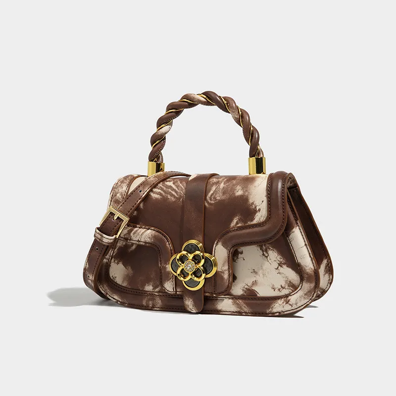 Ladies Premium Leather One Shoulder Messenger Bags Ladies Luxury Handbags Women Handbags Designer Fashion Casual Handbags Gifts