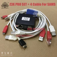 2022 original new z3x pro set activated for samsung and pro with 4 cable c3300kp1000usbe210 for new updates7 s6 s5 note4