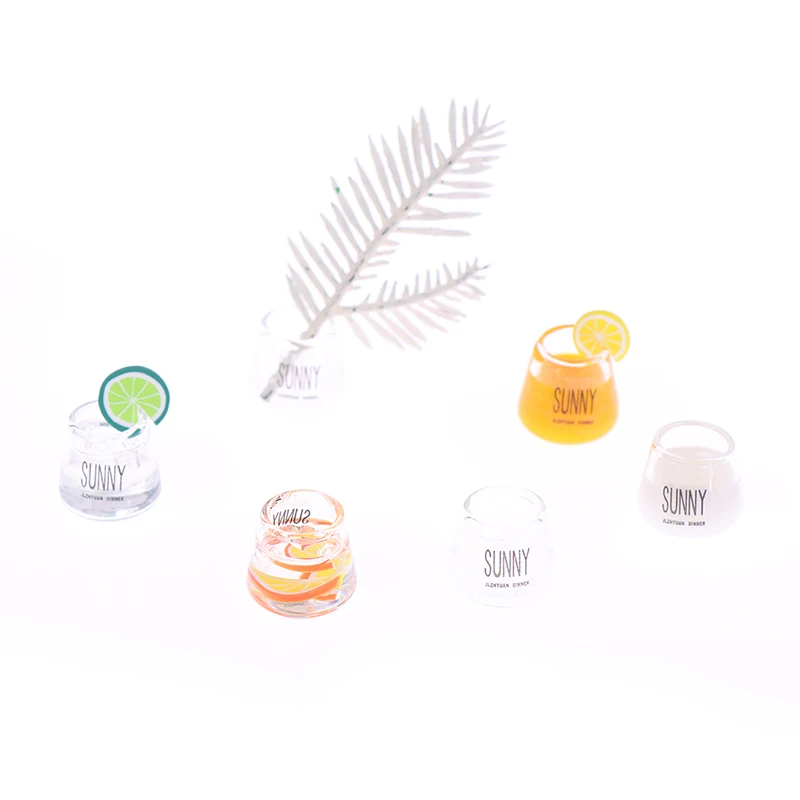 Миниатюрная кружка для кукольного домика лимона напитков модель реквизит