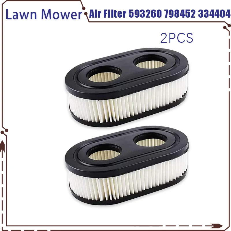 Air Filter 593260 798452 334404, Lawn Mower Replacement Filters For 4247 5432 5432k 09P702 500EX Series Engine