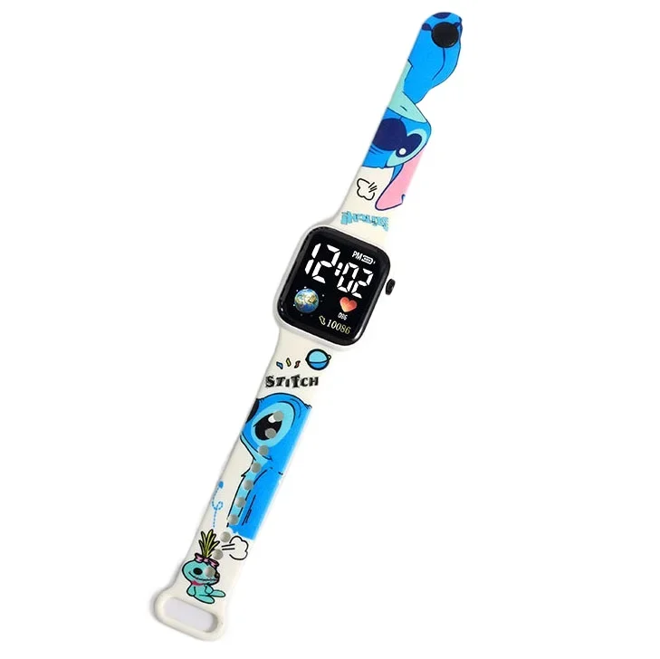 Stitch Disney Kids Watches Boys Reloj Inteligente Para Niecos Niella Reloj Orologio Digitale Relógio Infantil Girls Watch