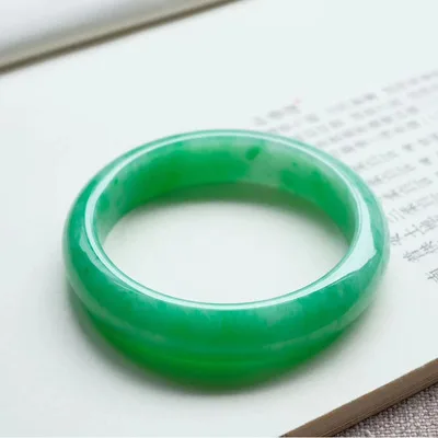 

Zheru jewelry натуральный бирманский жадеит 54 мм-64 мм светильник-зеленый браслет элегантные принцессы ювелирные изделия лучший подарок