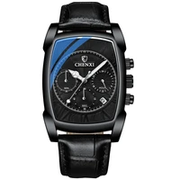 watch mens fashion luminous multi function large dial barrel shaped quartz watch atmospheric casual mens watch