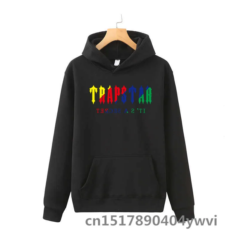

Trapstar Hoodies Men Sweatshirts Letters Printing Fleece Oversized Hoodie Fashion Hip Hop Streetwear Sweatshirt