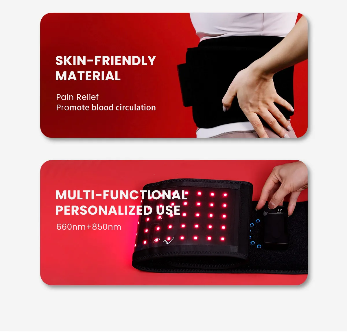 Идеотерапия Инфракрасный свет Терапия Уход за кожей Поясной коврик Одеяло