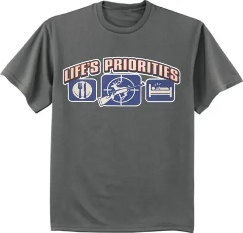 Забавные рубашки для мужчин с изображением оленя охоты подарков съедобного сна