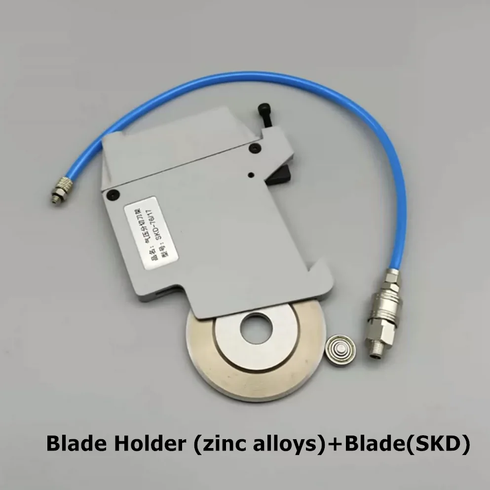 

1 Набор, пневматический круглый держатель для режущих лезвий 76x17x5/2, 5 мм