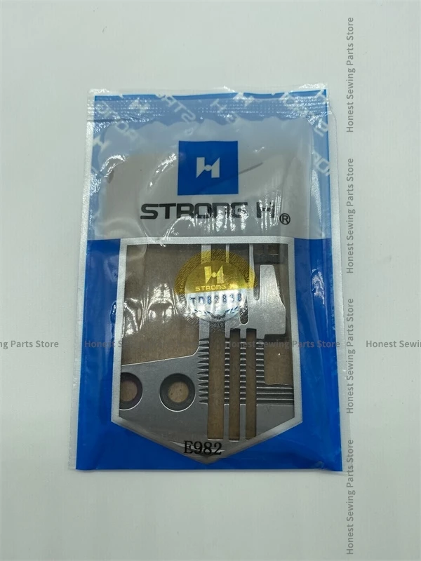 Фото E982 P502 H500 D581 KG155 Mocna игольчатая пластина H, прижимная лапка для подачи собаки, игольчатый зажим для Siruba757-516m2 757, пятипоточный оверлок №2