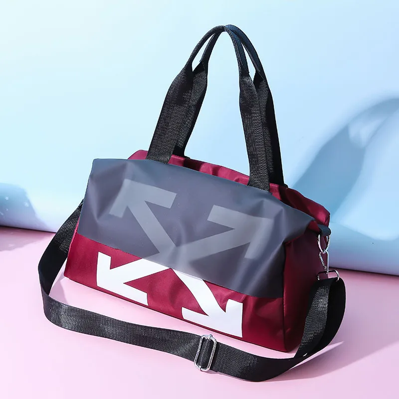 Fitness Gym Bags Beach Waterproof Traveling Luggage Duffel Shoulder Swimming Weekend Sports Bag Handbags For Women Free Shipping