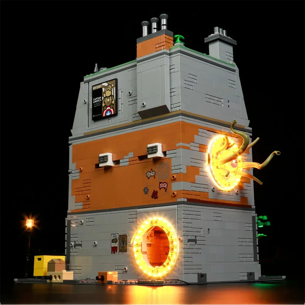 76218 г. Доктор Странный санктум супер-герои светодиодный комплект освещения не