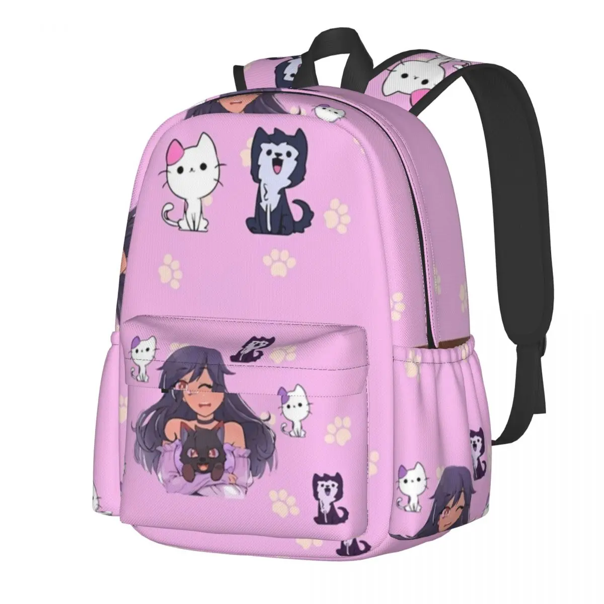 

Aphmau Anime Backpack 3D Printed Cartoon Camping Backpacks Men Designer Lightweight High School Bags Elegant Rucksack