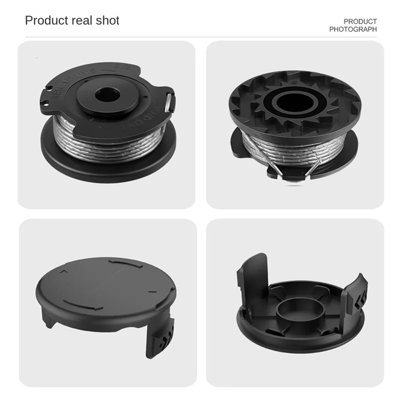 12 упаковок аксессуаров для кошения Bosch F 016800569 /F 016800385 Сменная головка катушки