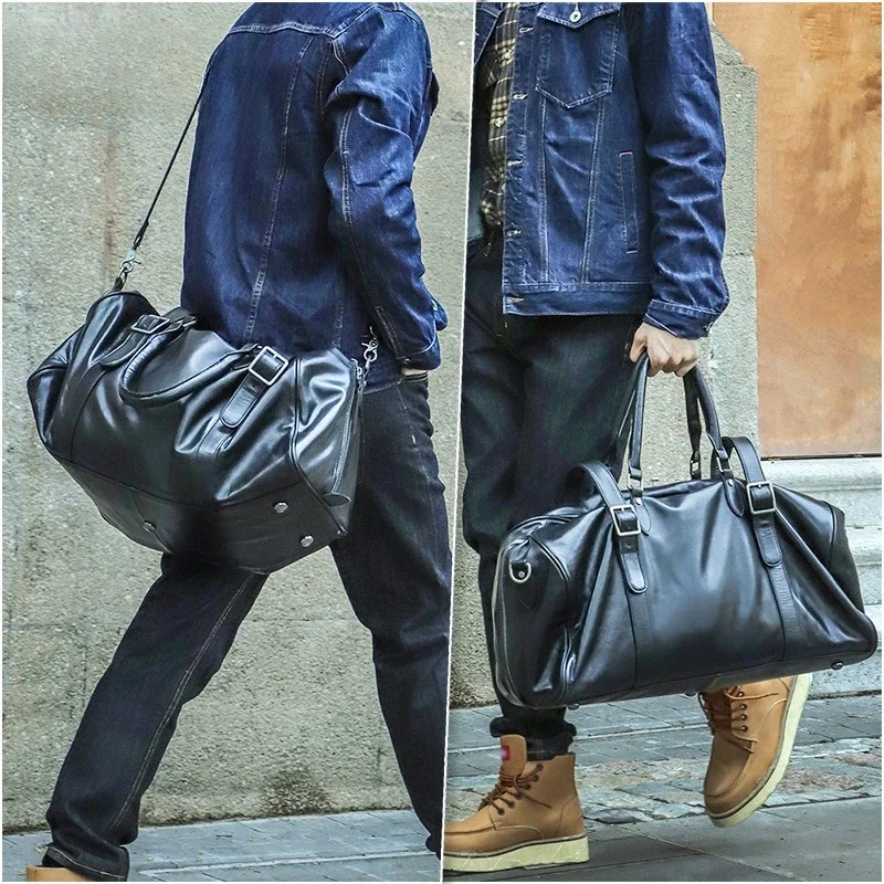 Рисунок 2 - Кожаная спортивная сумка для фитнеса