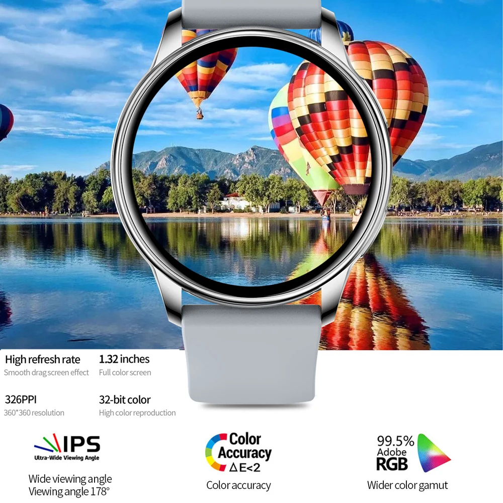 Умные часы с экраном 696 дюйма HD для мужчин и женщин умные термометром тела