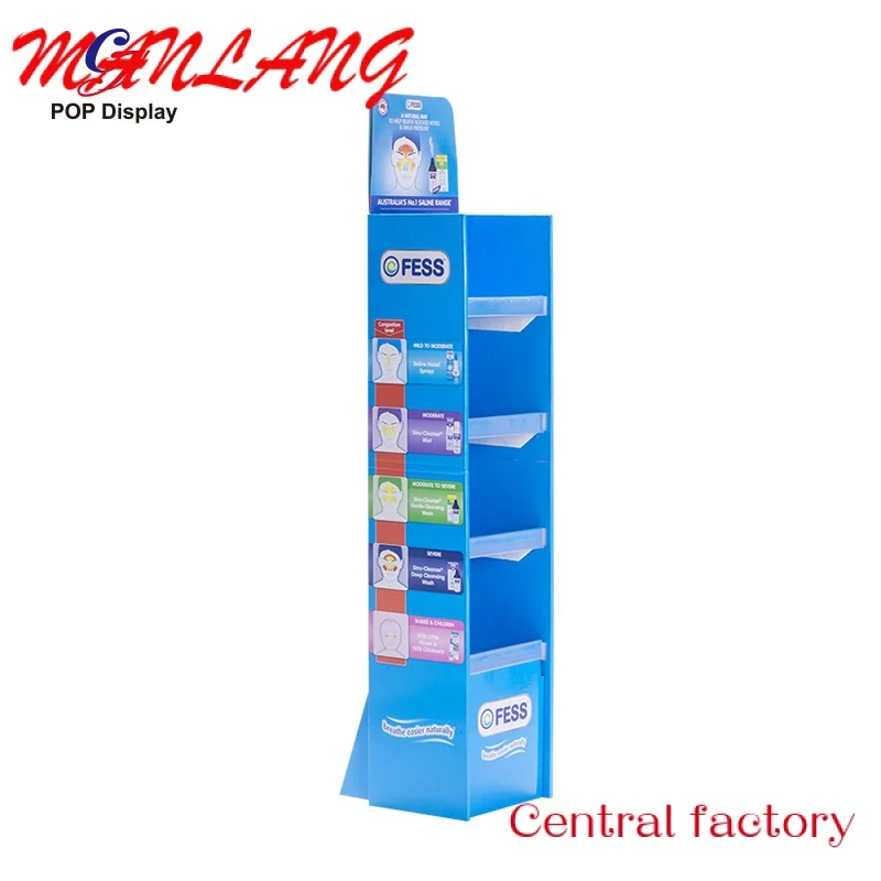 Выставочная картонная стойка в европейском стиле от китайского производителя