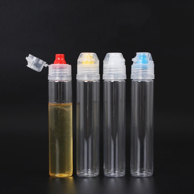 

90ml Oil Bottle Transparent Non-Drip Honey Squeeze Bottle Kitchen BBQ Sauce Dispenser Pot