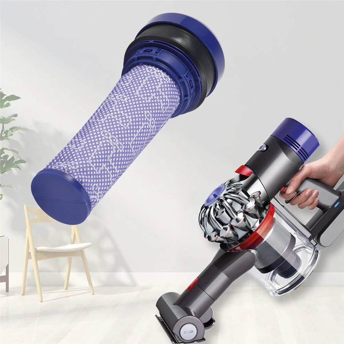 2 шт. фильтры для пылесоса Dyson DC33 DC37 DC39 DC28C DC53 92341301