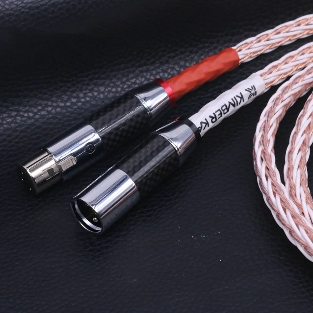 HIFI 8TC монокристаллическая медная аудио XLR мужская и женская сигнальная линия