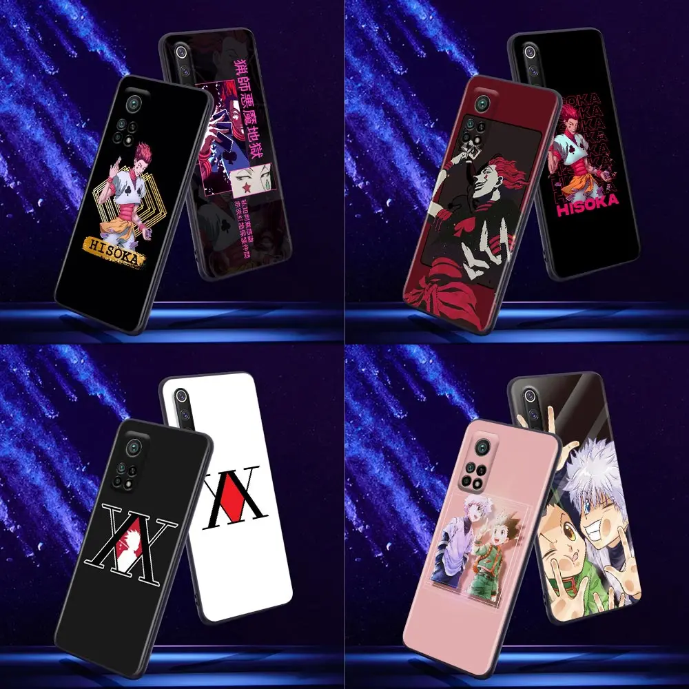 

Phone Case for Xiaomi Mi 9 9T SE Case 10T 10S MiA2 Lite CC9 Note 10 Pro 5G Silicone Cover Hunter X Hisoka Anime