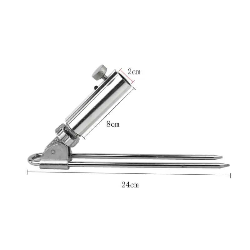 

Держатель для удочки складной автоматический двойной пружинный угловой рыболовный кронштейн для рыболовных снастей Антикоррозийная подставка для удочки рыболовные снасти
