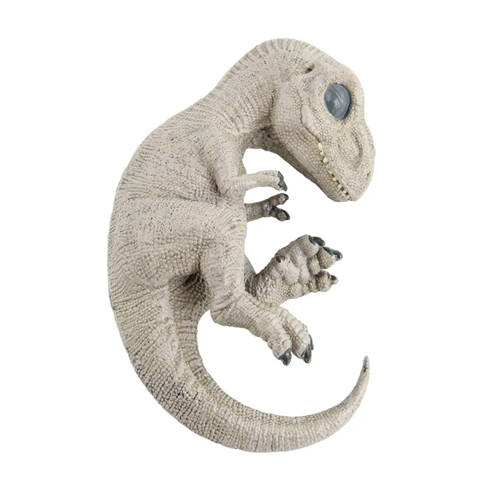 Детская модель динозавра Юрского периода тираннозавр рекс Велоцираптор светлая